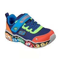 Zapatillas Skechers Play Scene 407312N-BLNV Niños