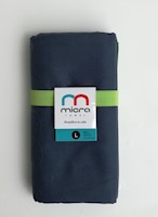 Micra - Towel Toalla de Microfibra  L 80*160 cm Azul acero/ Verde