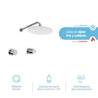 MEZCLADORA PARA DUCHA  CON SALIDA ESPAÑOLA BUZIOS