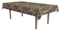 Beistle Mardi Gras Beads - Mantel (53.9 x 109.4 in)