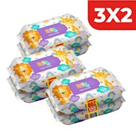 3x2 Toallitas Húmedas Izzy Soft - Bolsa 200 UN