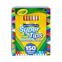 Plumones Lettering Crayola SuperTips x 150 unds