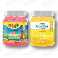 PACK 2 GOMITAS CALCIO NIÑOS + OMEGA 3 ADULTO SOTTCORLABS