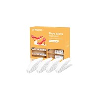 organizadores de zapatos apilables, ajustables