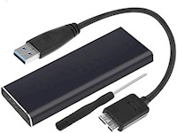 Adaptador Externo M.2 NGFF SSD SATA a USB 3.0