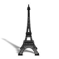 Estatuas Torre Eiffel decorativa de metal