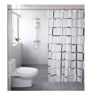 Cortinas de Baño Cortina de ducha con ganchos