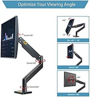 Rack Soporte Flexigas Para Monitores 22 A 40 Nb G45 USB