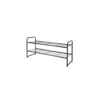 Organizadores de Zapatos apilable para entrada