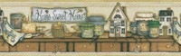 Papel pintado pre-pegado decorativo para pared(6.8"x 14.8ft)