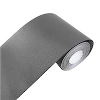 Papel pintado autoadhesivo decorativo color gris(3.9x 39.4")
