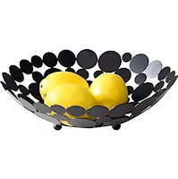 Bowls de cocina Tazón de cesta de frutas de metal creativo