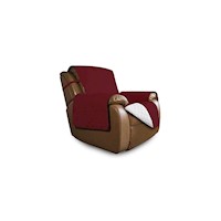 Funda protectora reversible para sofá con correas elásticas
