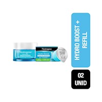 KIT X2 Neutrogena Hydro Boost hidratante Facial + Repuesto