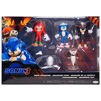 Sonic 3 Figura De Acción Pack x5