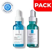 Pack Sérum Anti Arrugas Reparador Hyalu B5  30 ML + Sérum Anti-imperfecciones Effaclar Dúo 30 ML