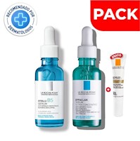 Pack Sérum Anti Arrugas Reparador Hyalu B5  30 ML + Sérum Anti-imperfecciones Effaclar Dúo 30 ML