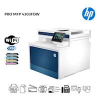 Impresora multifunciónHP Color LaserJet Pro 4303fdw - 5HH67A