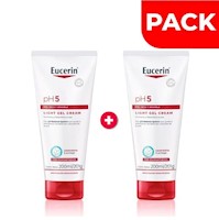 Dúo Pack Eucerin pH5 Gel Crema Ligera Piel Seca y Sensible - Frasco 200 ML