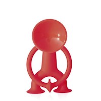 Juguete flexible Moluk Oogi Jr. - Rojo