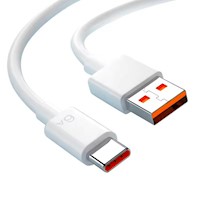 Cable USB Tipo C de 6A 120W Carga Rapida para Xiaomi Mi 1 Metro
