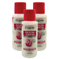 PACK 3 COQUETTE ACONDICIONADOR COLAGENO 50ML PLACENTA LIFE
