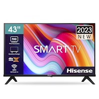 Televisor de 43" Smart Tv Vidaa Full HD Hisense 43A4K