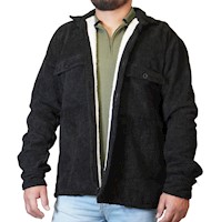 Camisaco Coduroy Club Negro - CL01