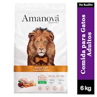 Comida para Gato Amanova Pollo Exquisite Chicken 6kg