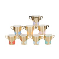 Vasos de Campeones por 8 Und Temática Meri Meri
