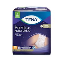 Tena Pants Nocturna Ropa Interior Talla M - Bolsa 8 UN