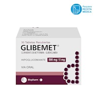 GLIBEMET 500MG/5MG TAB RECX30