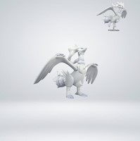 FIGURAS POKEMON MODEL KIT RESHIRAM