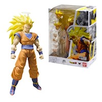 Figura de Acción Bandai Dragon Ball Z Goku SS3 S.H. Figuarts