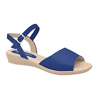 Sandalias confort 500344 AZUL COBALTO