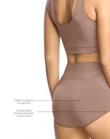 Calzón faja de control suave alto en la cintura en SkinFuse