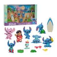 Disney Stitch Set de Figuras Deluxe