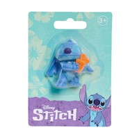 Disney Stitch Mini Figura Sosteniendo un Regalo