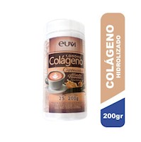 Euvi Colágeno Sabor Cappuccino - Pote 200g