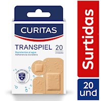 Curitas Transpiel Surtidas - Caja 20 UN