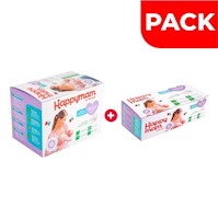 Pack Protector Mamario Happyman 40 UN + Protector Mamario 24 UN