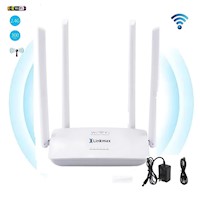 Router Amplificador Repetidor de Wifi Internet 300Mbps 4 Puertos LAN