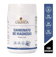 Polvo Carbonato De Magnesio - Pote 130 Gr