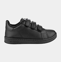 Zapatilla Escolar Nix Velcro Negro