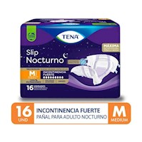 Pañales Tena Slip Noctuno Talla M - Bolsa 16 UN