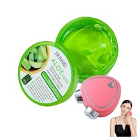 Gel Calmante Aloe Vera Dr Rashel 300Gr + Masajeador Microcorriente