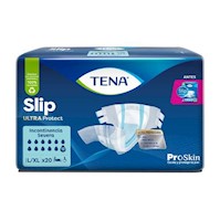 Pañales Tena Slip Ultra Protect Talla L/XL - Bolsa 20 UN