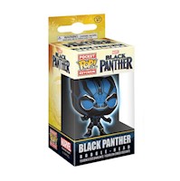 Funko Pop: Key Chain llavero Avengers Black Panther Blue