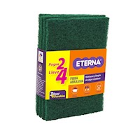 Fibra abrasiva antibacterial ETERNA 2x4