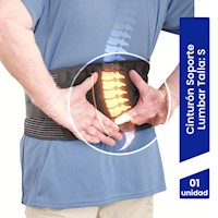 Cinturón de Soporte Lumbar Core Press Talla S - Caja 1 UN